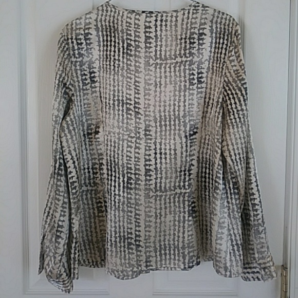 Coldwater Creek long-sleeve blouse - Picture 2 of 2